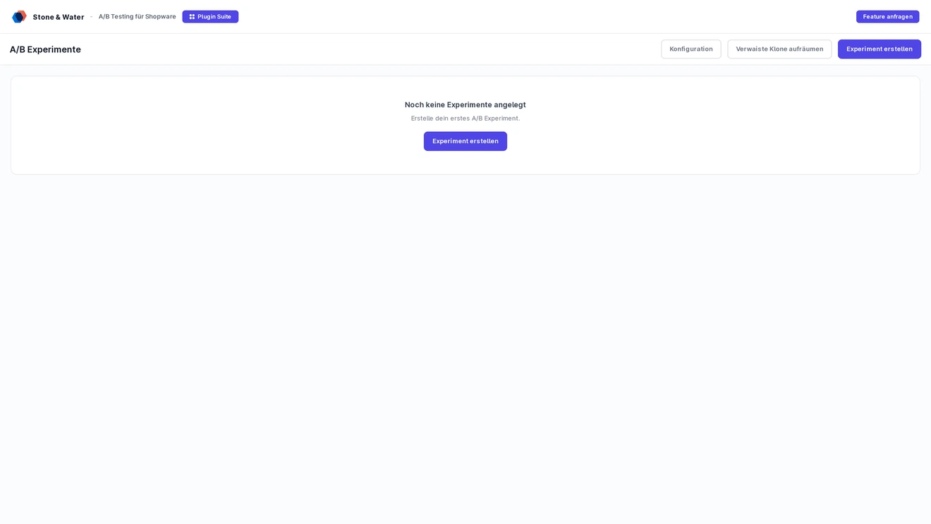 Testen statt vermuten - Ansicht in Shopware