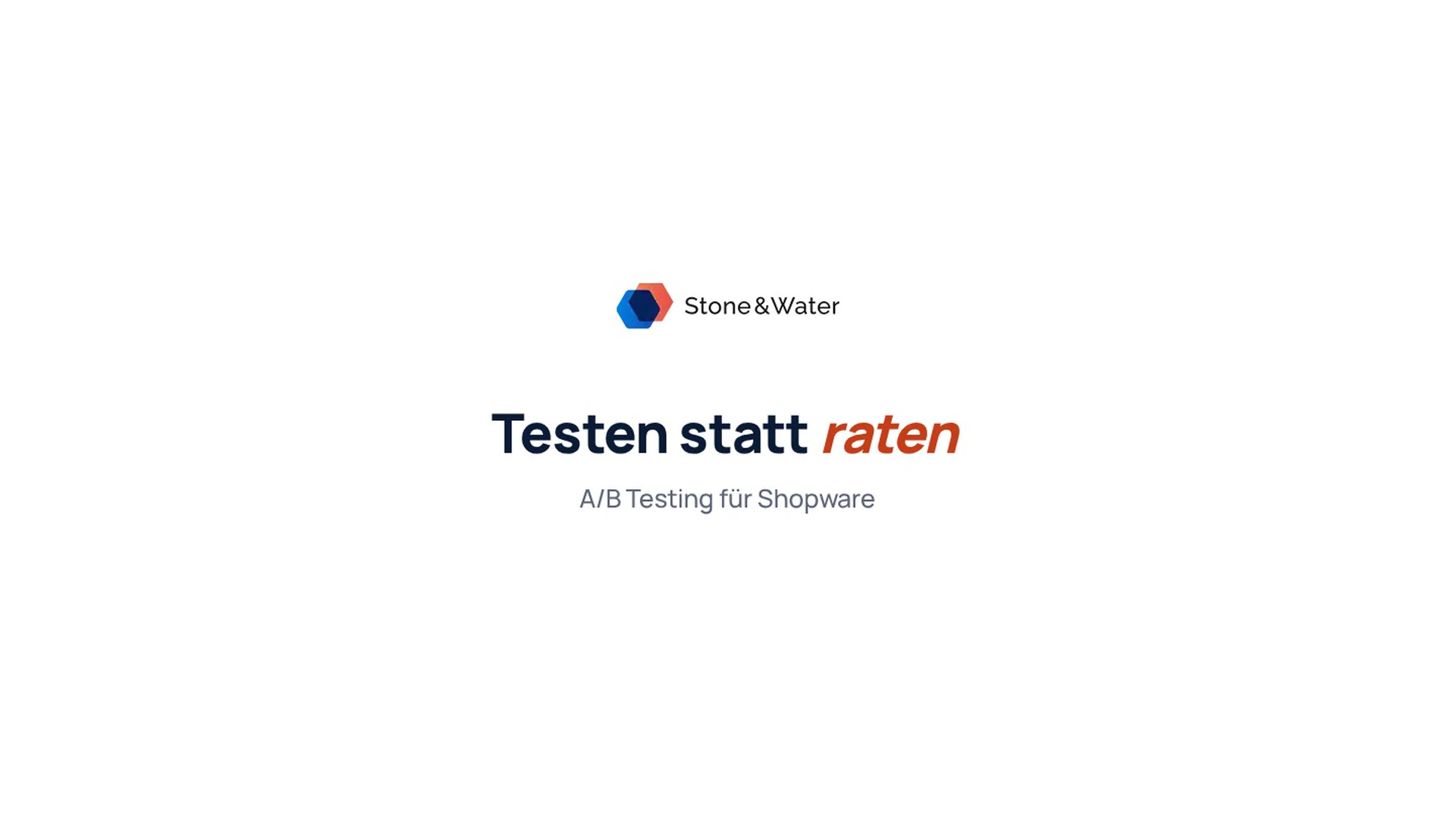 A/B Testing - das Video