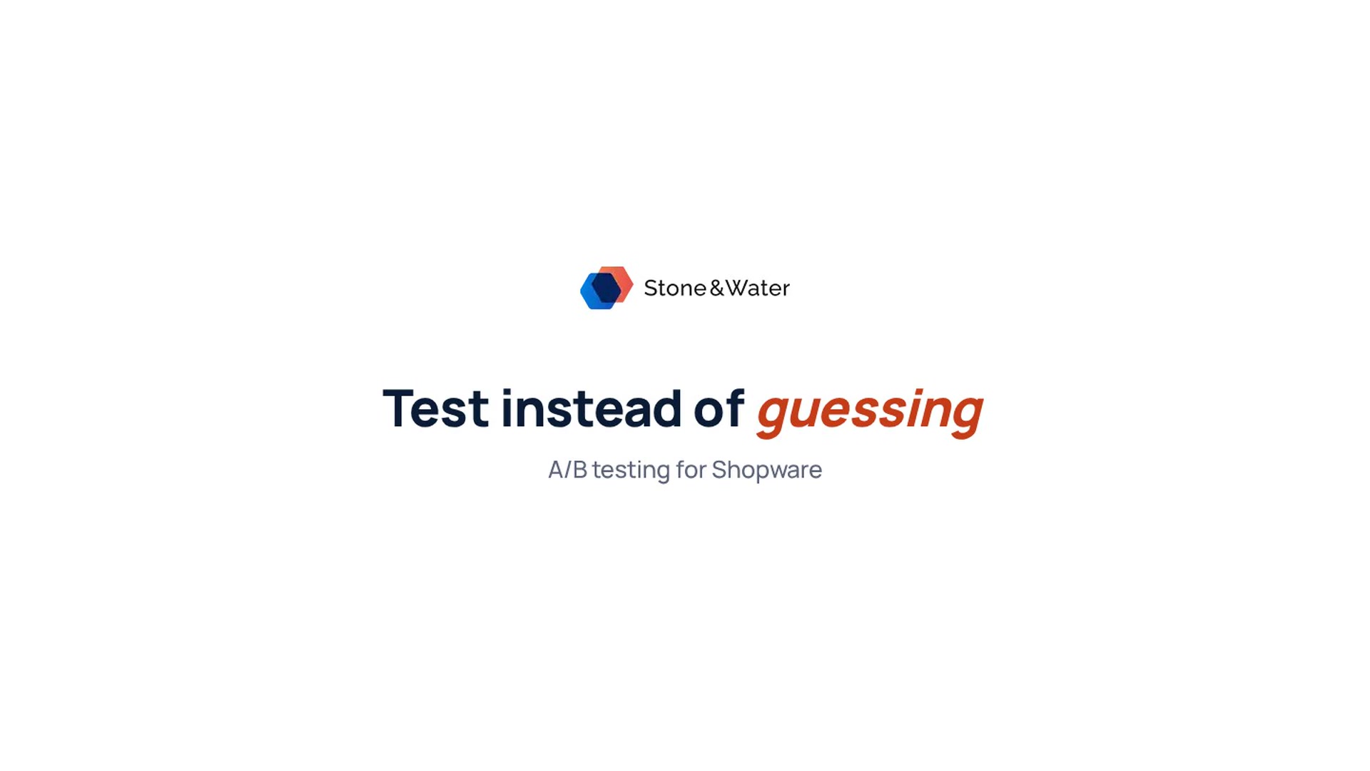 A/B testing - the video