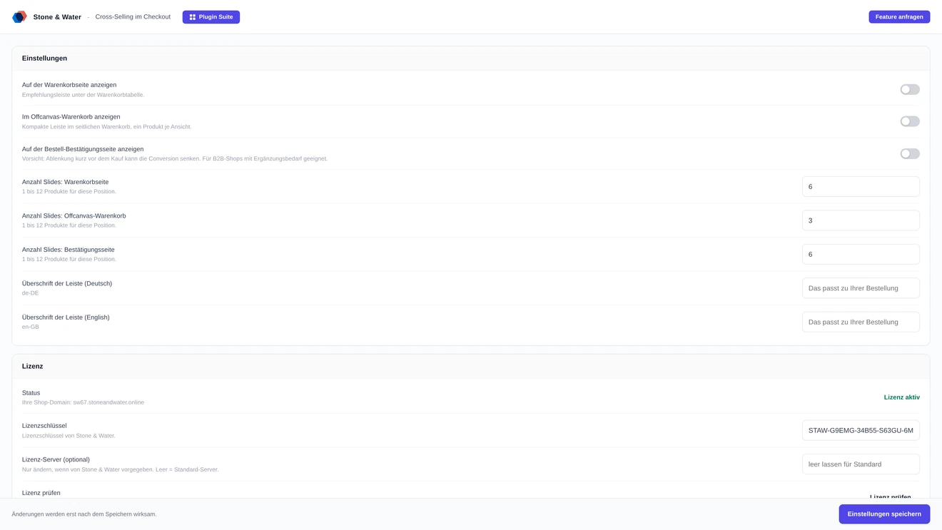 Recommendations, where the decision happens - Screenshot