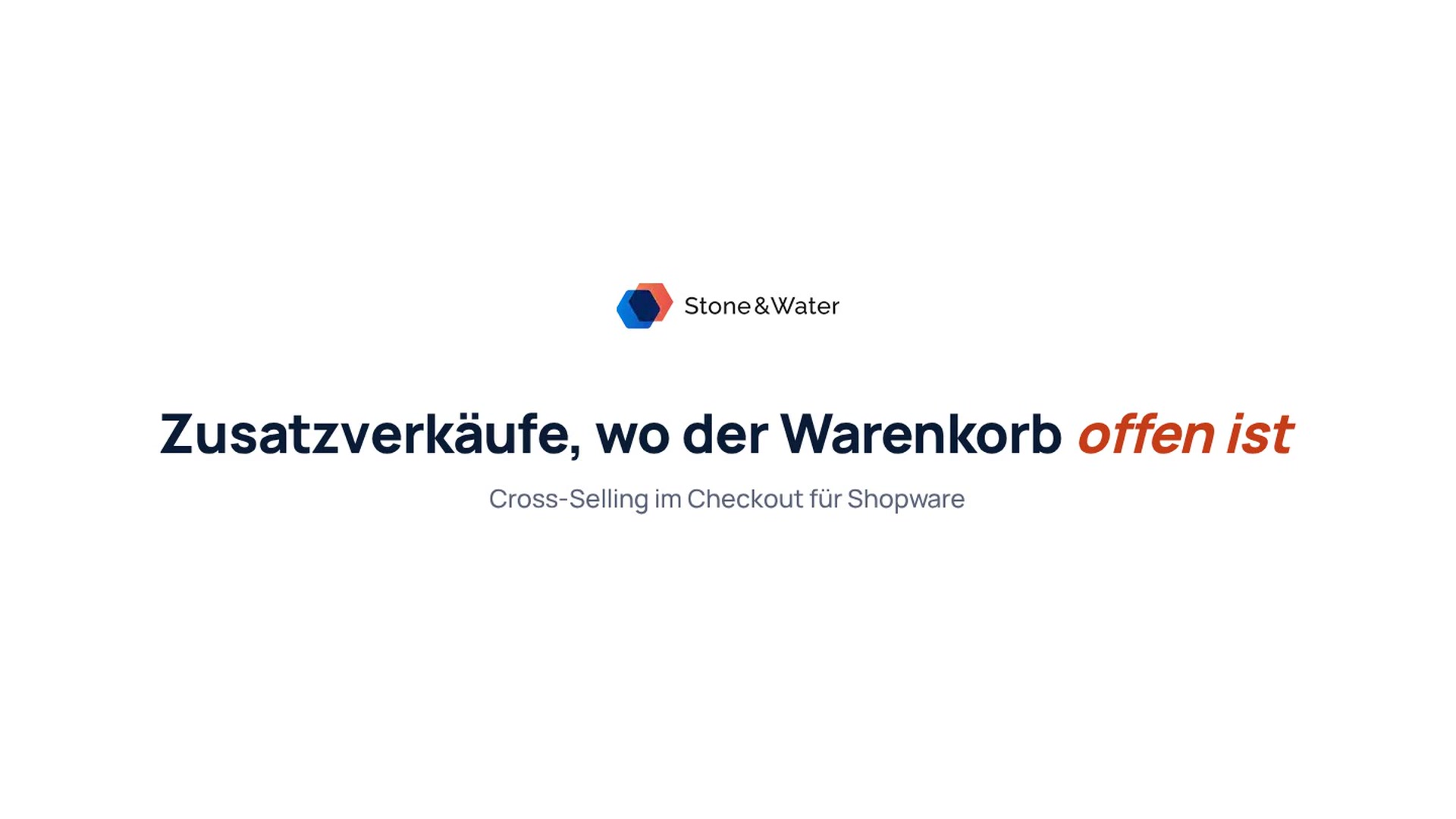 Cross-Selling im Checkout - das Video