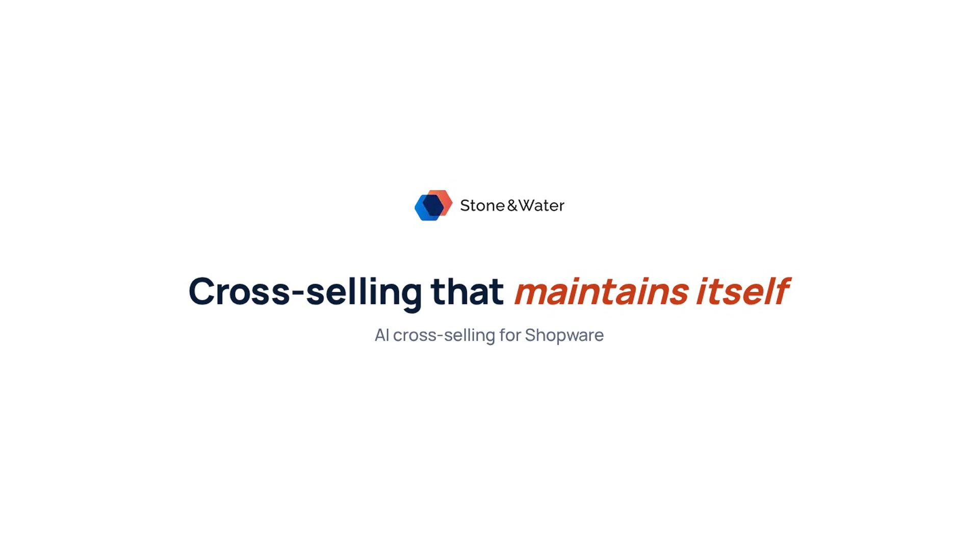 AI cross-selling - the video