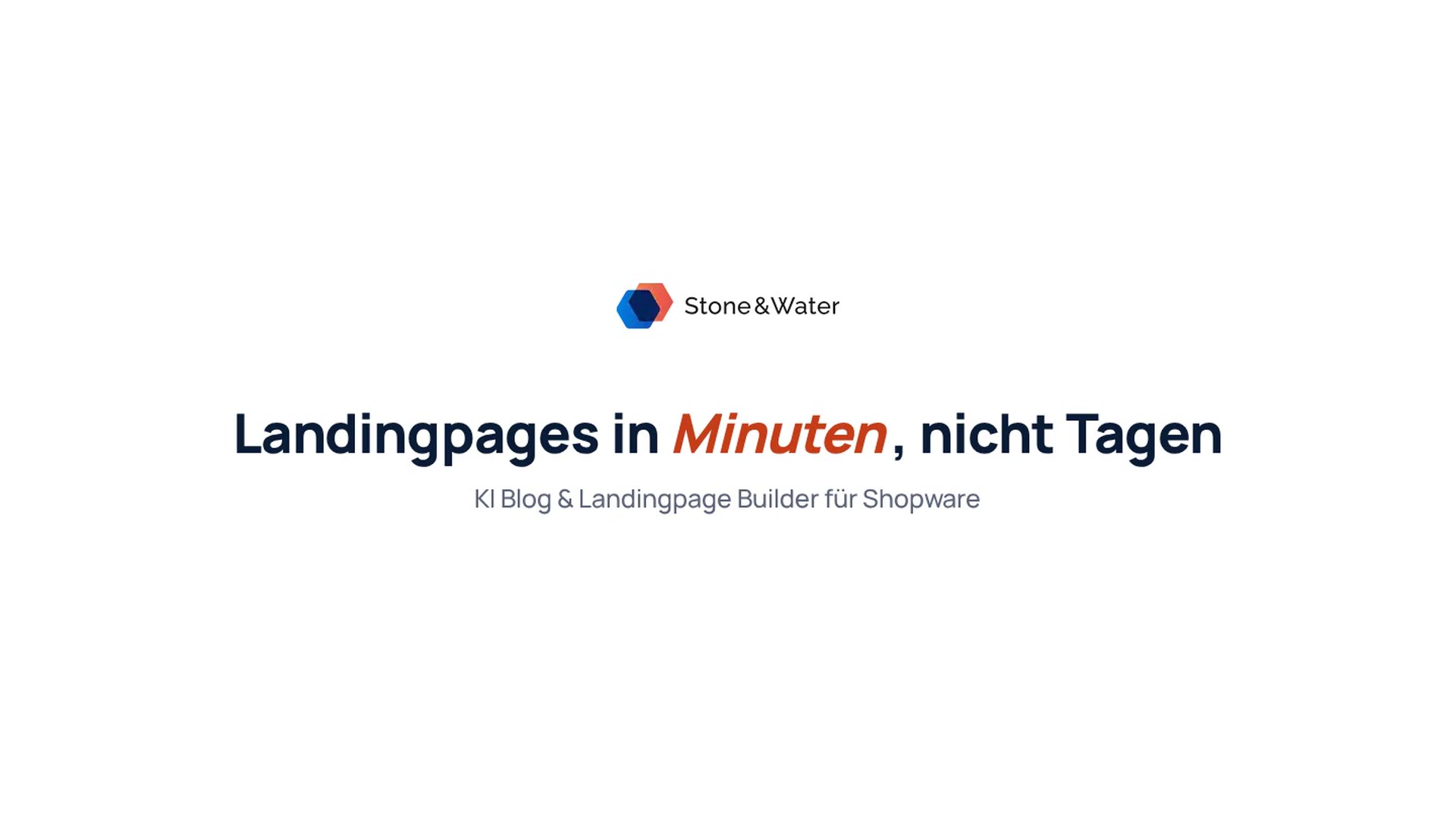 KI Blog & Landingpage Builder - das Video