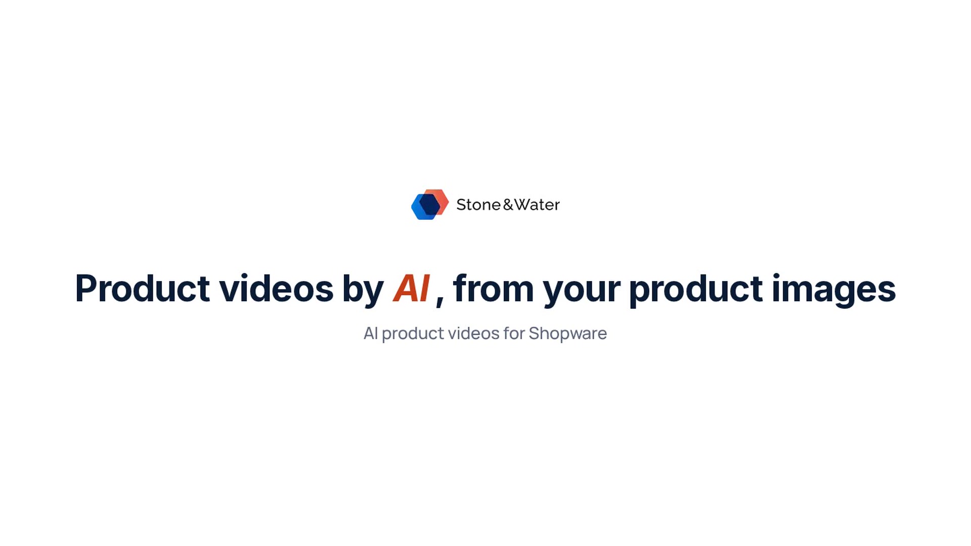 AI product videos