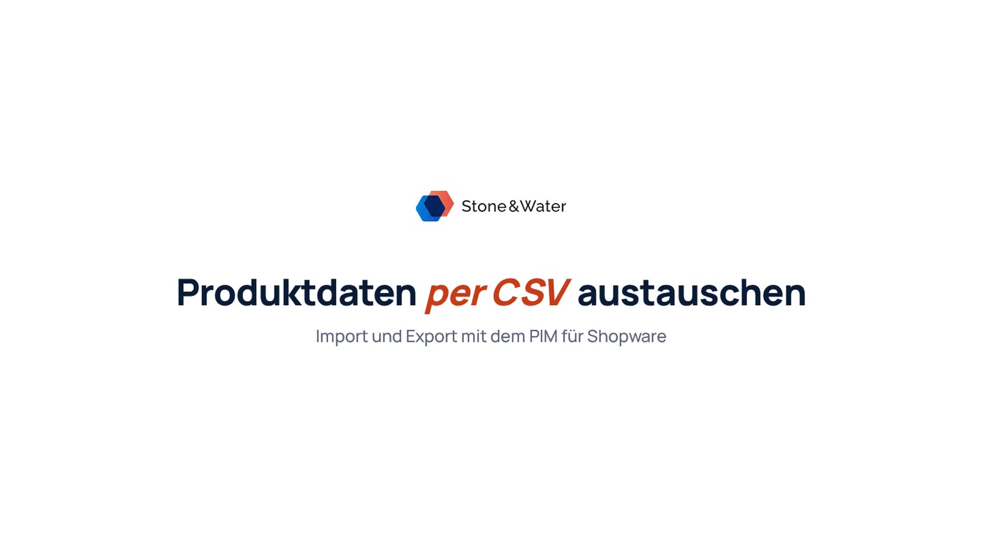 Vorschaubild: Import und Export