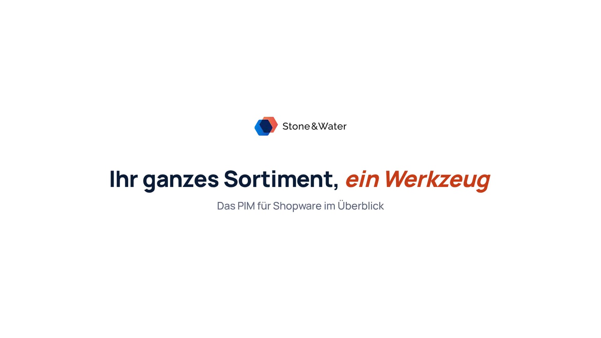 Vorschaubild: PIM für Shopware
