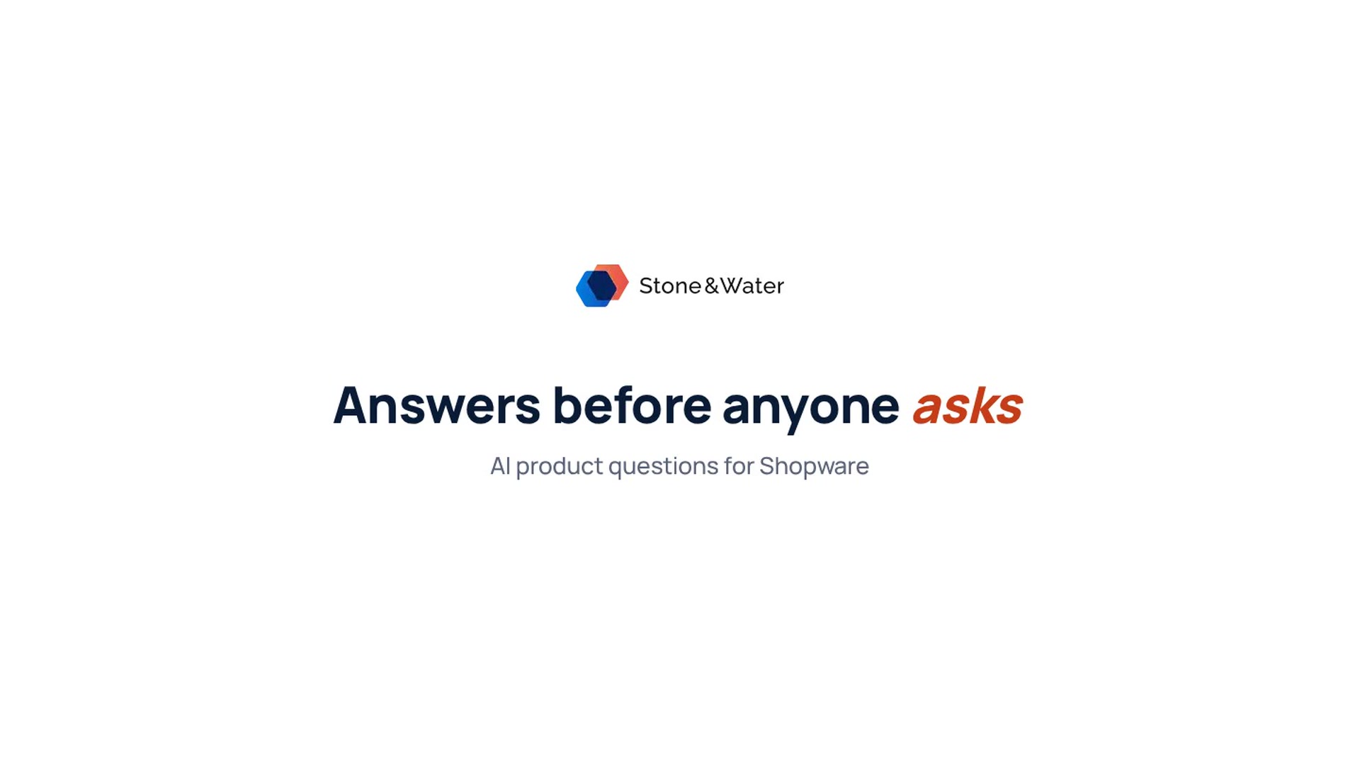 AI product questions - the video