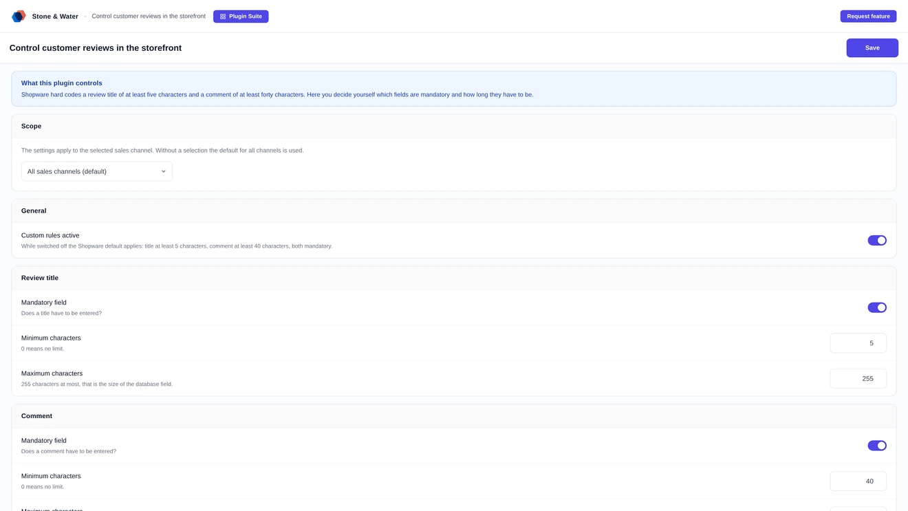 Customer Reviews - Screenshot